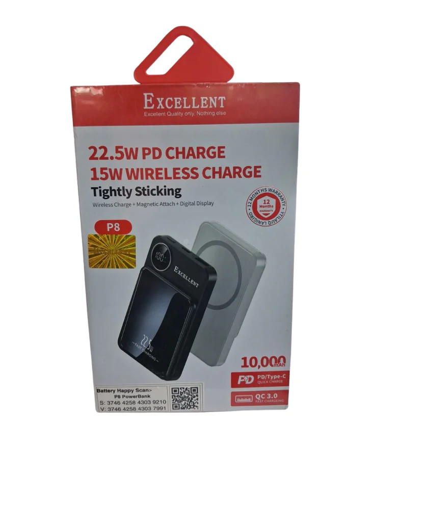 Excellent 22.5W Wireless Power Bank